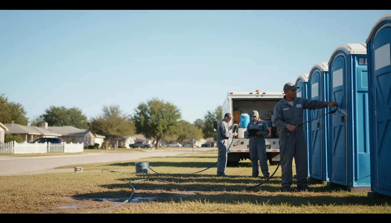 Long-Term Portable Toilet Rental in Celina, OH near me